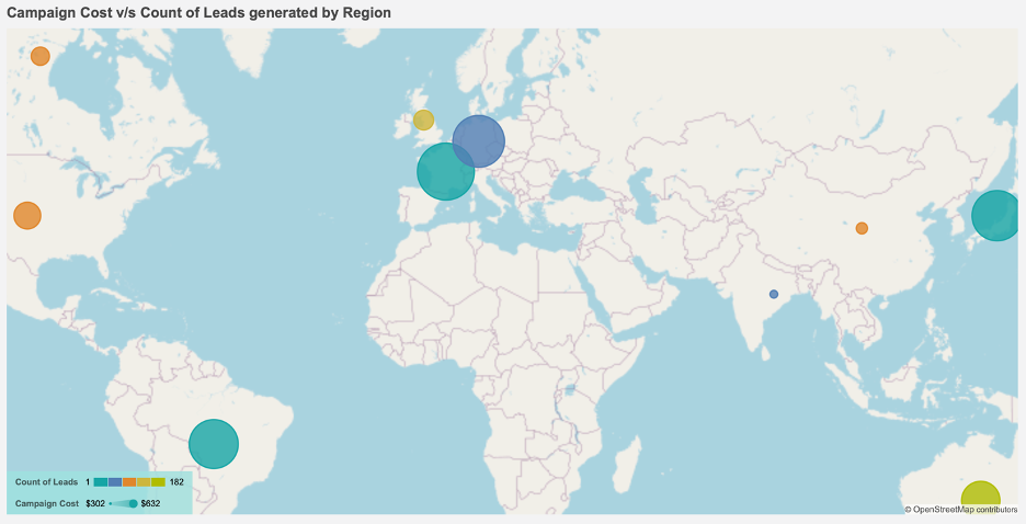 Bubble Map in WynDashboards